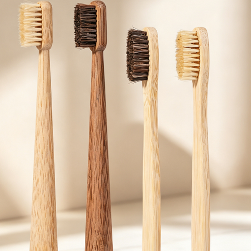 Bamboo Toothbrush with Animal Hair, Hotel Use